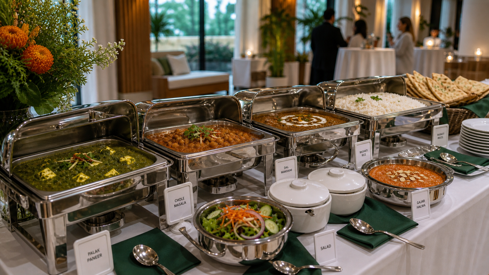 Saffron Tastie Foods vegetarian catering